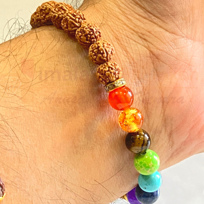 Seven Stone Chakra Bracelet | Power Mini | Light Years Jewelry